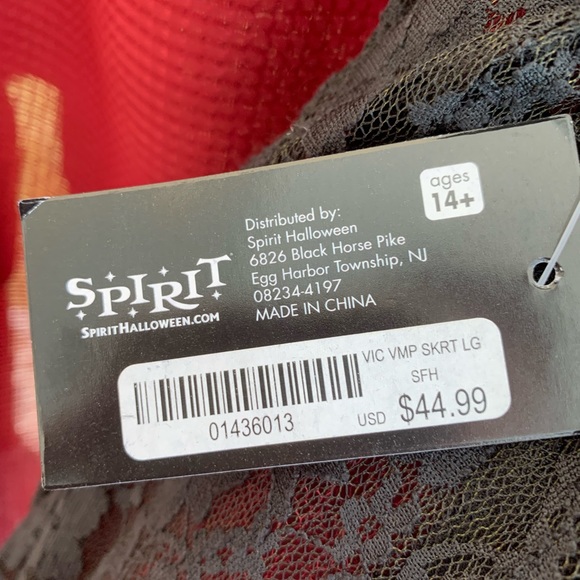 Spirit Halloween Size Large - Picture 6 of 6